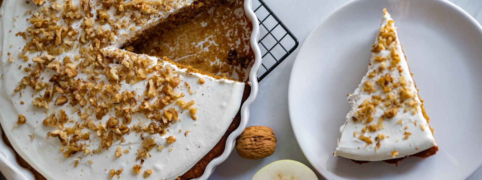 Koláč s jablky a dýní